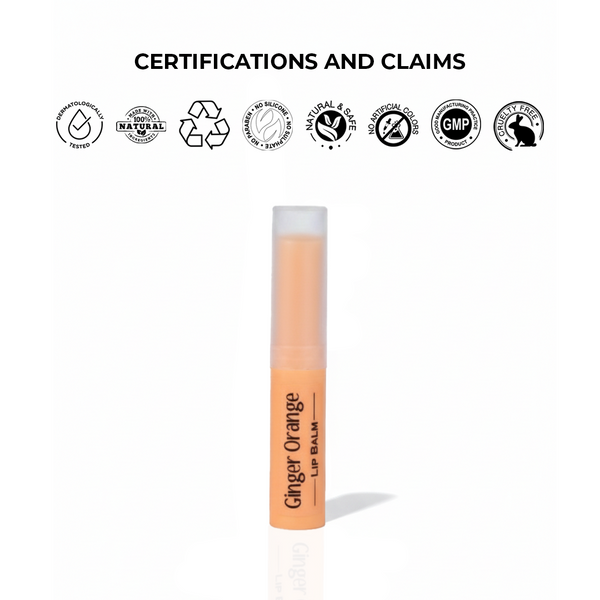 Ginger Orange Lip Balm